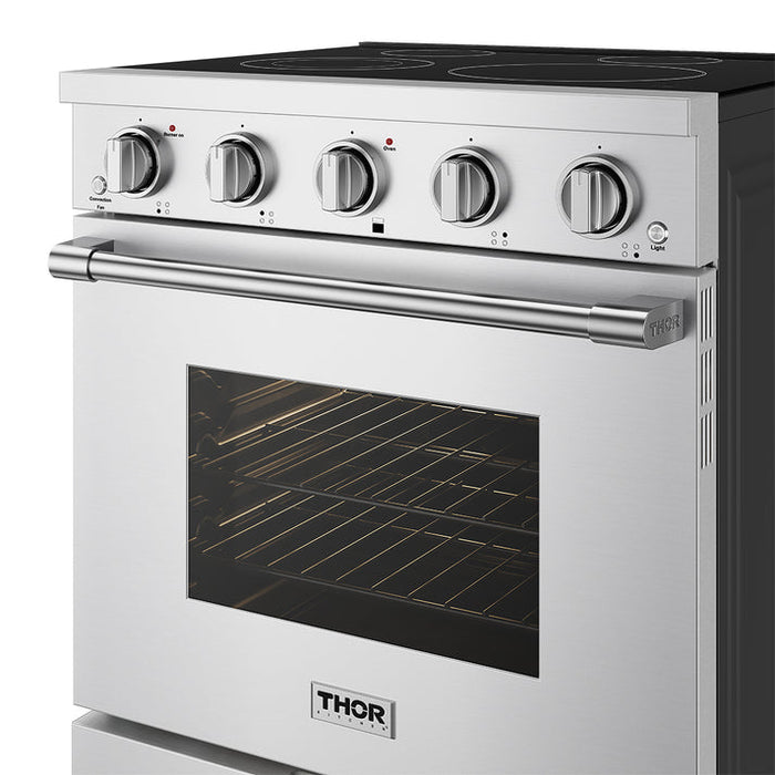THOR Kitchen 30" Professional Electric Range in Stainless Steel - SRE3001