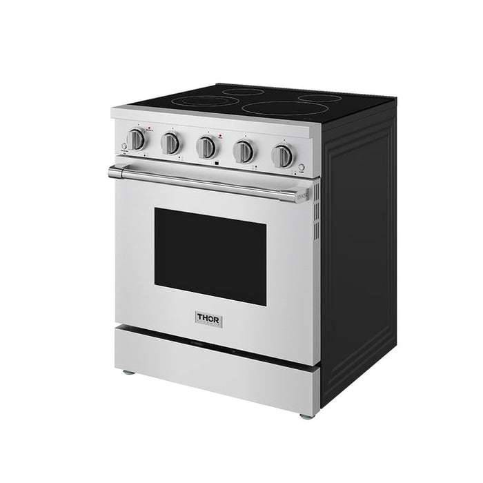 THOR Kitchen 30" Professional Electric Range in Stainless Steel - SRE3001