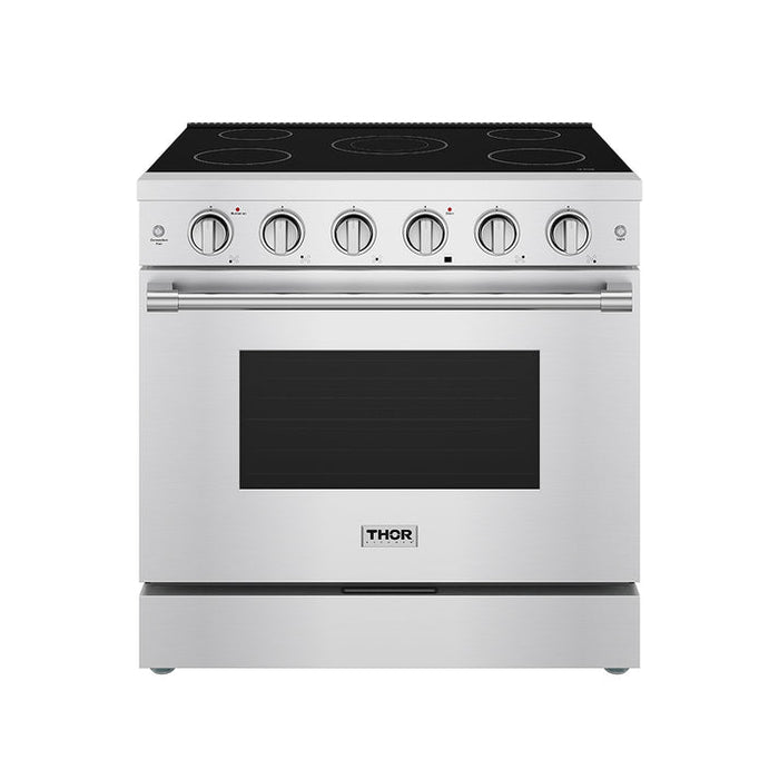 THOR Kitchen 36" Professional Electric Range in Stainless Steel - SRE3601