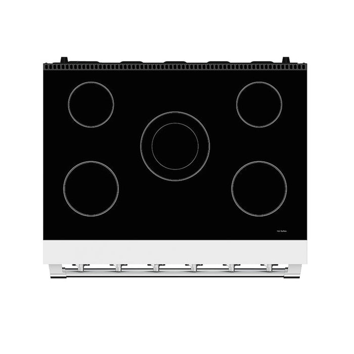 THOR Kitchen 36" Professional Electric Range in Stainless Steel - SRE3601