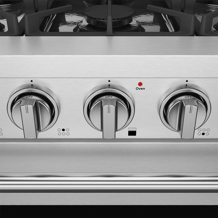 THOR Kitchen 36" Professional Gas Range in Stainless Steel - SRG3601