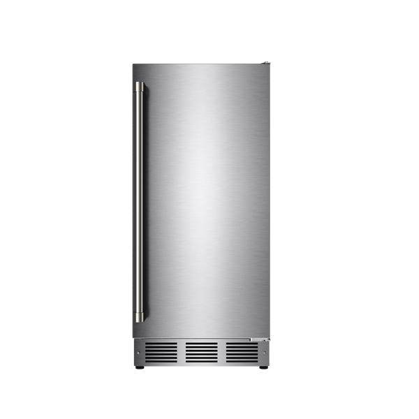 THOR Kitchen 15" Indoor/Outdoor Ice Maker with Drain Pump in Stainless Steel- TIM1511