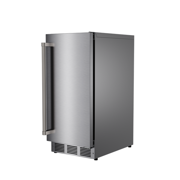 THOR Kitchen 15" Indoor/Outdoor Ice Maker with Drain Pump in Stainless Steel- TIM1511