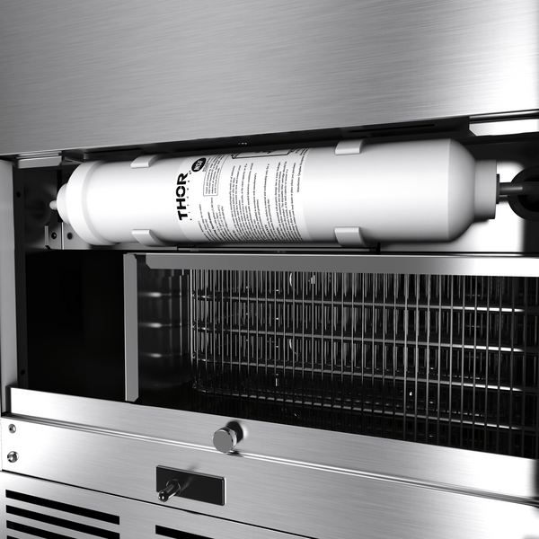 THOR Kitchen 15" Indoor/Outdoor Ice Maker with Drain Pump in Stainless Steel- TIM1511