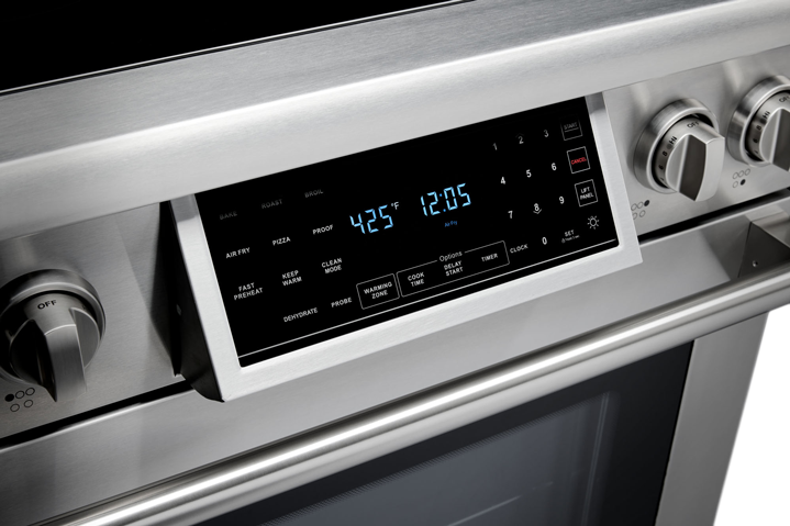 THOR Kitchen 30 in. Tilt Panel 5 Element Electric Range in Stainless Steel- TRE3001