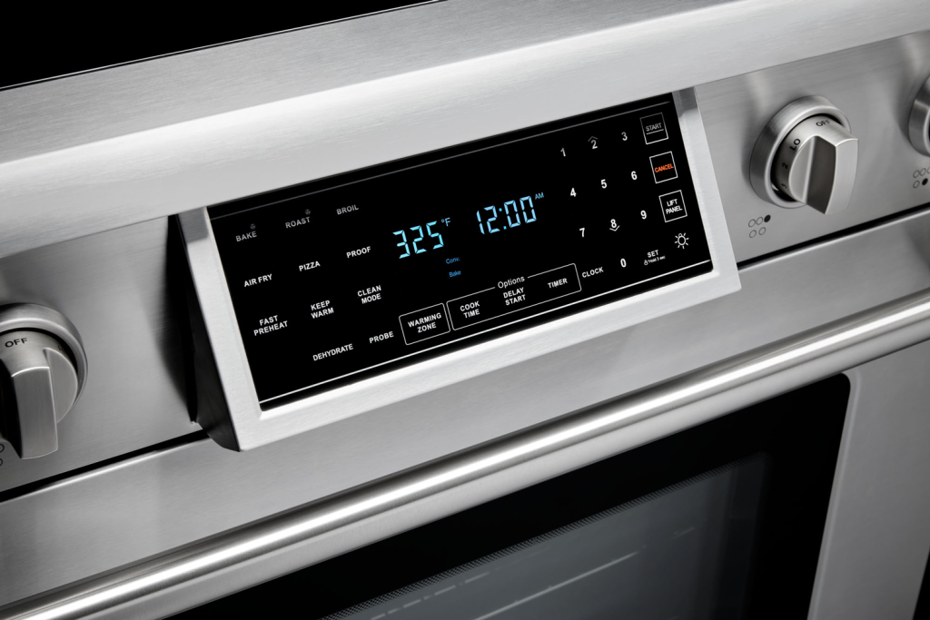 THOR Kitchen 36 in. Tilt Panel 5 Element Electric Range in Stainless Steel- TRE3601