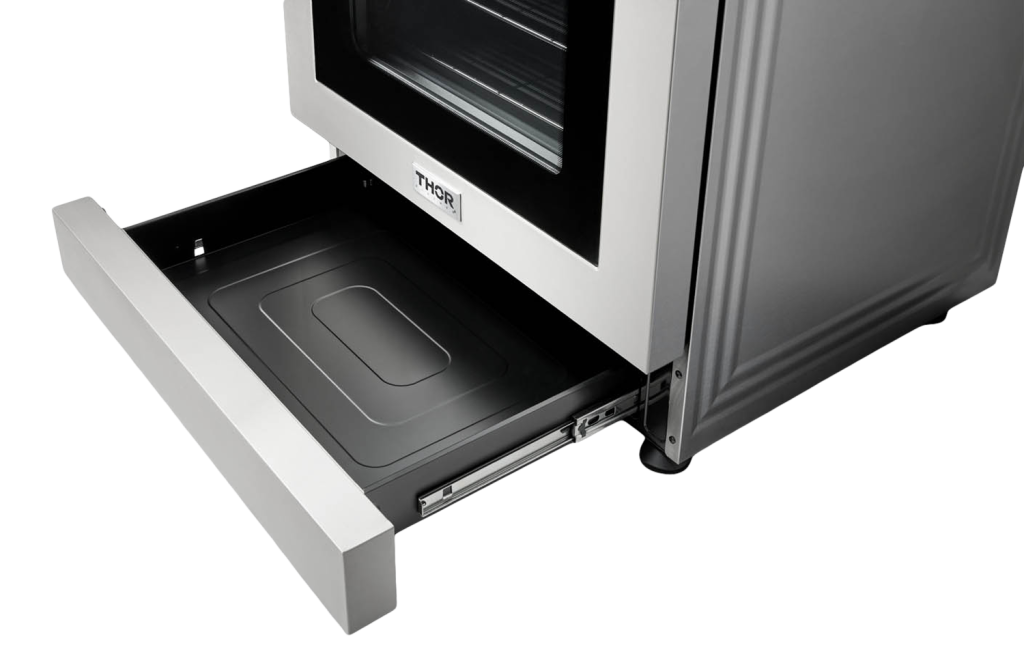THOR Kitchen 36 in. 6 Burner Professional Gas Range with Self- Cleaning in Stainless Steel, LP Gas- TRG3601LP