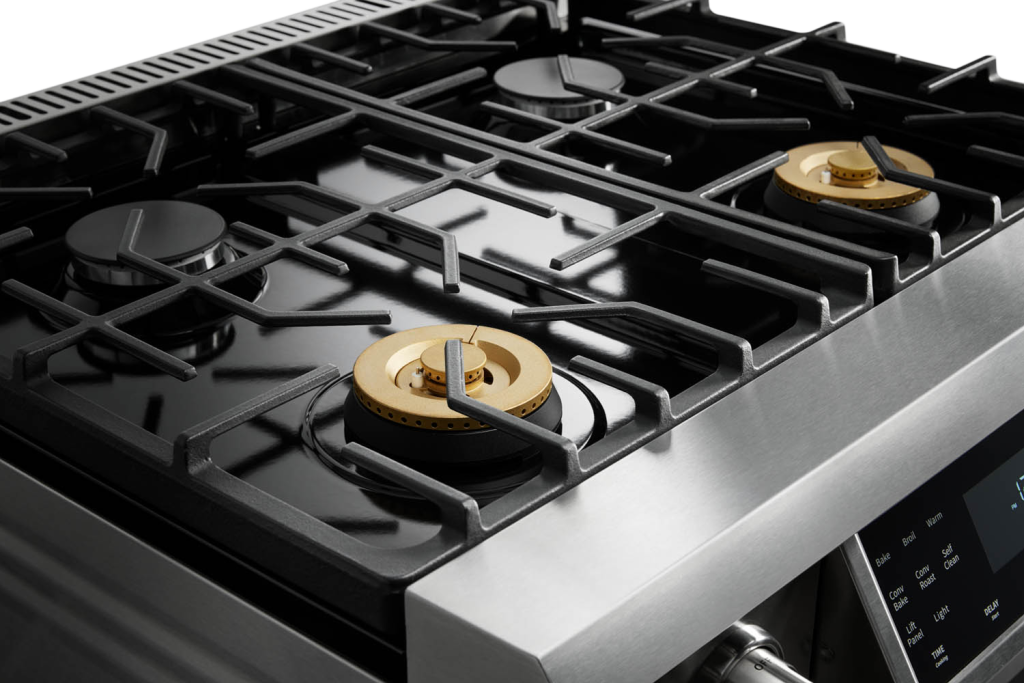 THOR Kitchen 36 in. 6 Burner Professional Gas Range with Self- Cleaning in Stainless Steel, LP Gas- TRG3601LP