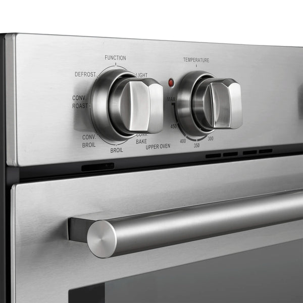 Forno Vomero 30-Inch Double Wall Oven in Stainless Steel, FBOEL1324-30