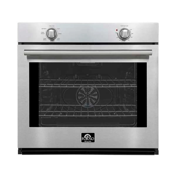 FORNO Espresso Vomero 30" 5 cu. ft. Built-In Single Electric Wall Oven in Stainless Steel- FBOEL1370-30