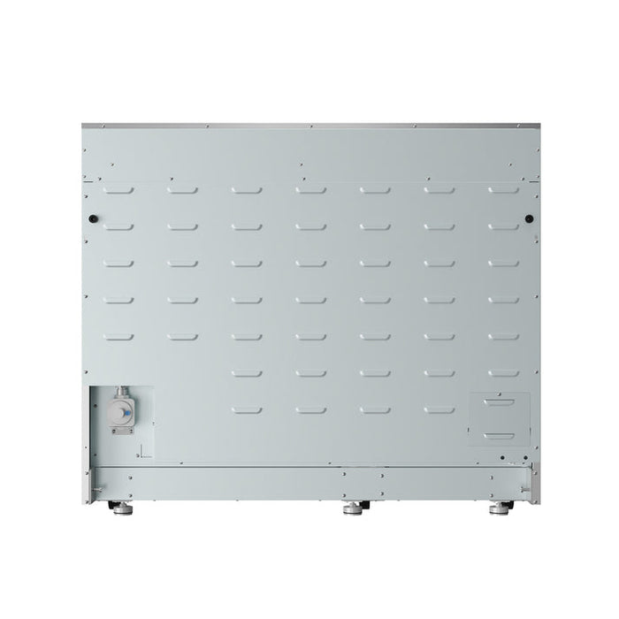 THOR Kitchen 48" Professional Natural Gas Dual Fuel Range with 7 Italian Brass Burners, Air Fry and Self-Clean - XRD48E