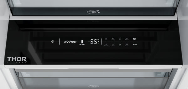 THOR Kitchen X-Series 24" 12.5 cu. ft. Panel Ready Built-In Refrigerator Column with Interior Water Dispenser- XRF24CRF
