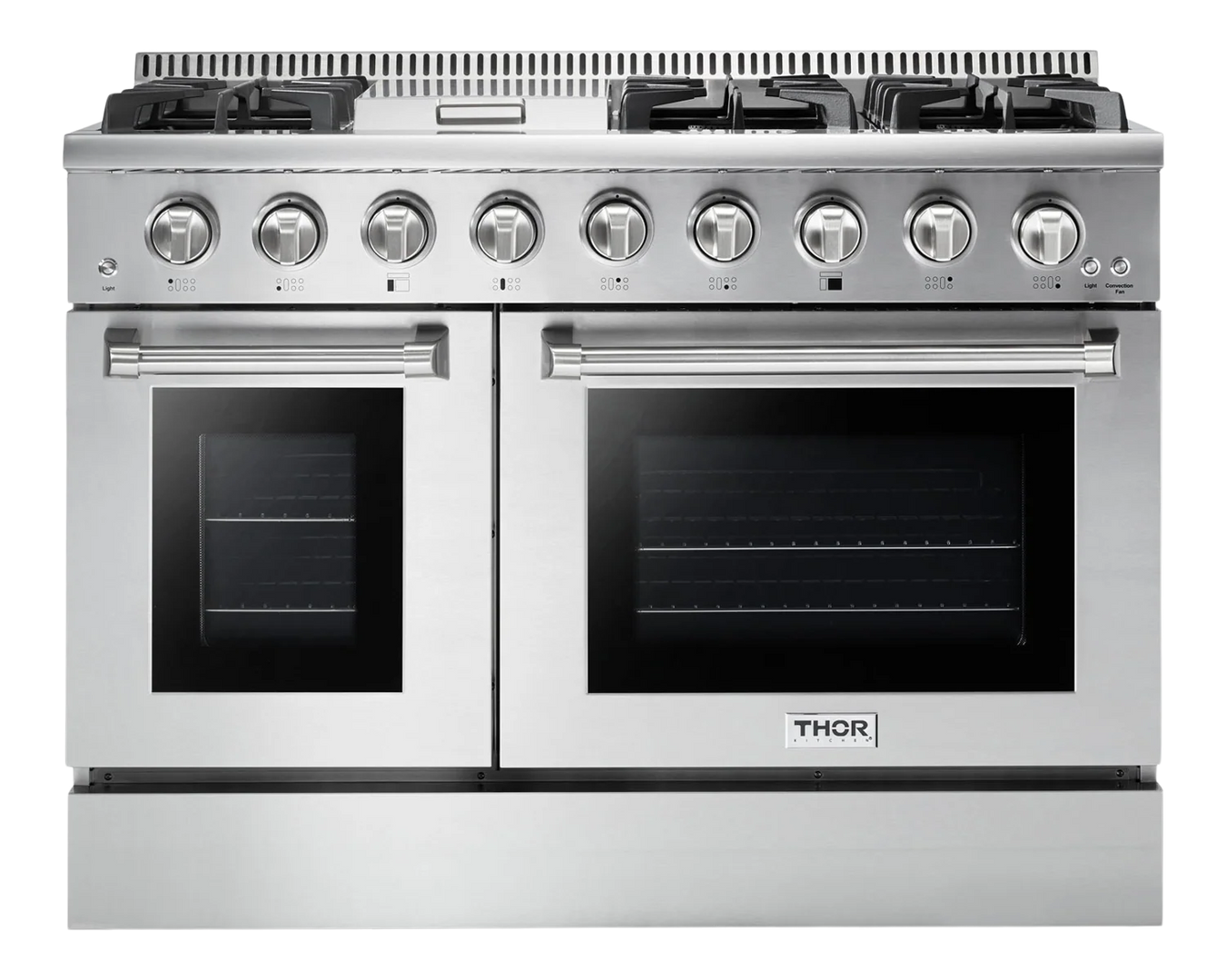 Double Oven Gas Ranges with Griddle