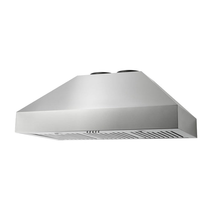 Thor Kitchen 48 in. Professional Wall Mount Pyramid Range Hood- Stainless Steel, THTRH48P